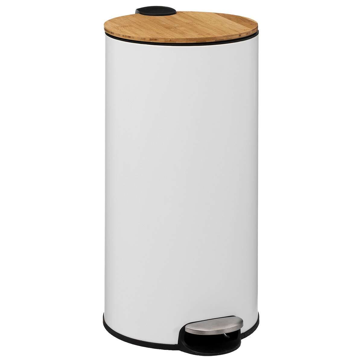 Five kanta za smeće bam 30l 29x36x65cm inox bijela