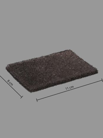Five filteri za kantu za smeće 4/1 11x8x1cm poliester crna