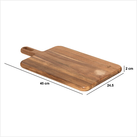 Five daska acacia 45x24,5cm - Image 3