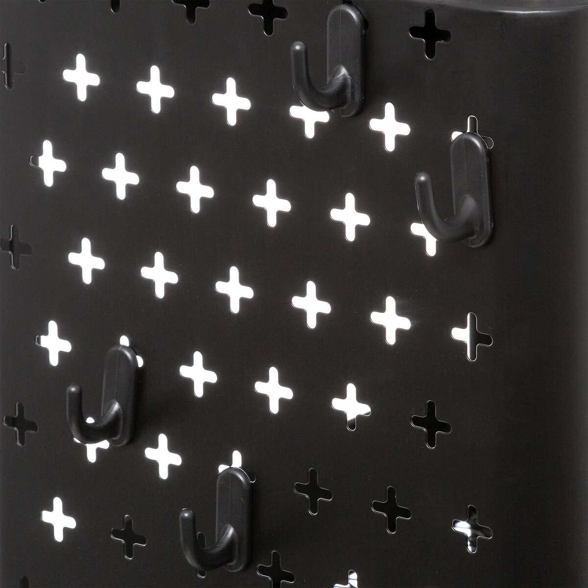Five kolica kuhinjska 3 police 51x29.5x76cm metal crna - Image 2
