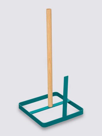 Five držač kuhinjskih ručnika modern 15x15x30cm metal petrolej