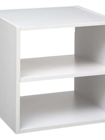 Five polica modul 31x31x1.2cm furnir bijela