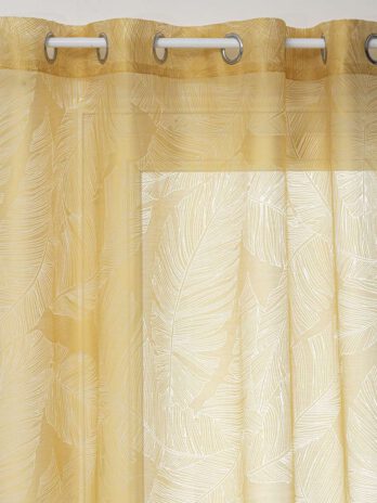 Atmosphera zavjesa leaf 140x240cm pes oker