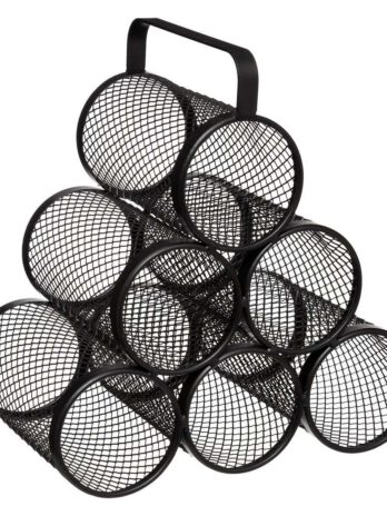 Five držač boca mayaj 28×18.5x25cm metal crna