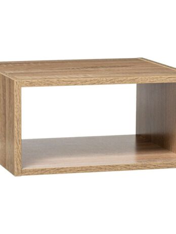 Five zidna polica mix modul 36x32x18cm furnir, natural