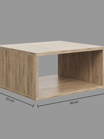 Five zidna polica mix modul 36x32x18cm furnir, natural