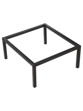 Five nogice za police modul 29×15.2×34.5cm metal crna