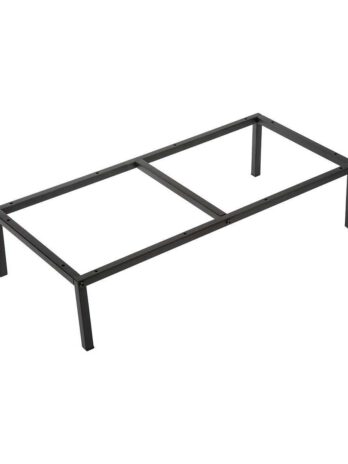 Five nogice za police modul 67.5x29x15.2cm metal crna