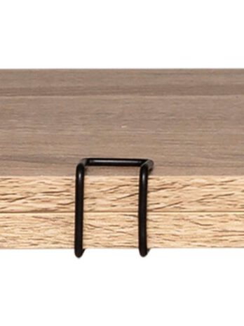 Five spojnice za police 4/1 modul 3×2.5×3.5cm metal crna