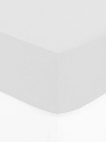 Atmosphera plahta s gumicom 90x190x0,1cm pamuk bijela