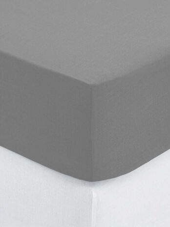 Atmosphera plahta s gumicom 140x190x0,1cm pamuk siva