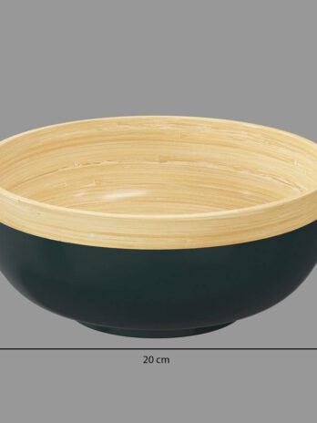 Five zdjela modern d.20x8cm bambus plava