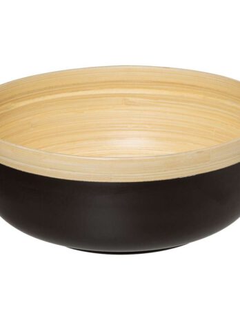 Five zdjela modern d.30x12cm bambus crna