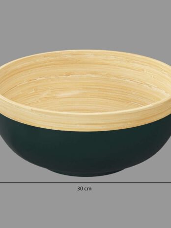 Five zdjela modern d.30x12cm bambus plava