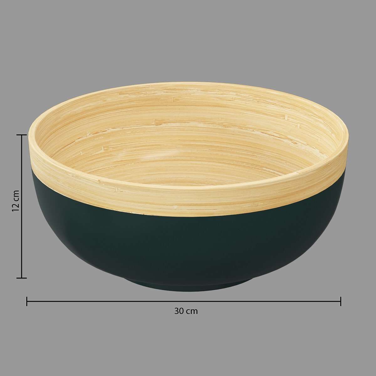 Five zdjela modern d.30x12cm bambus plava - Image 2