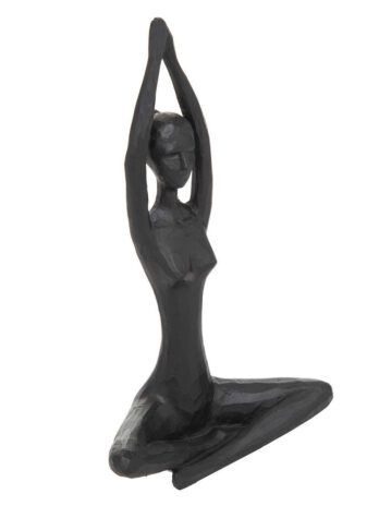 Atmosphera dekorativna figura lina, 13x6x22 cm, poliresin