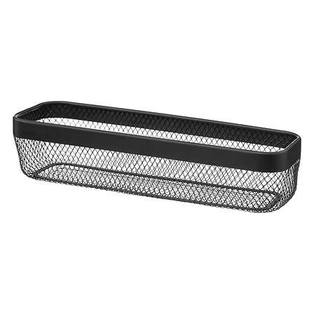 Five košara za kruh mayaj, pravokutna, 40,5x13,5x9,5cm metal crna - Image 3