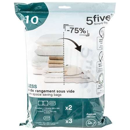 Five set vakum vreća 10/1 - s x 5 50x60cm, m x 3 60x80c, 2 x l 70x120cm - Image 6