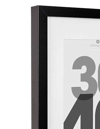 Atmosphera okvir za fotografiju eva 30×40, mdf/staklo crna