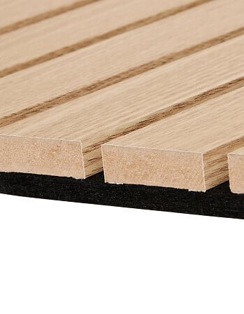 Atmosphera dekorativni zidni panel set 3/1 colva 30 x 26 cm hexagon light wood, mdf