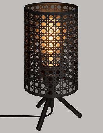 Atmosphera lampa katel 13x28cm crna