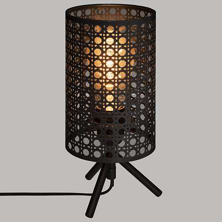 Atmosphera lampa katel 13x28cm crna