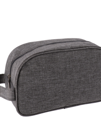 Tendance toaletna torbica heather pravokutna, poliester, siva