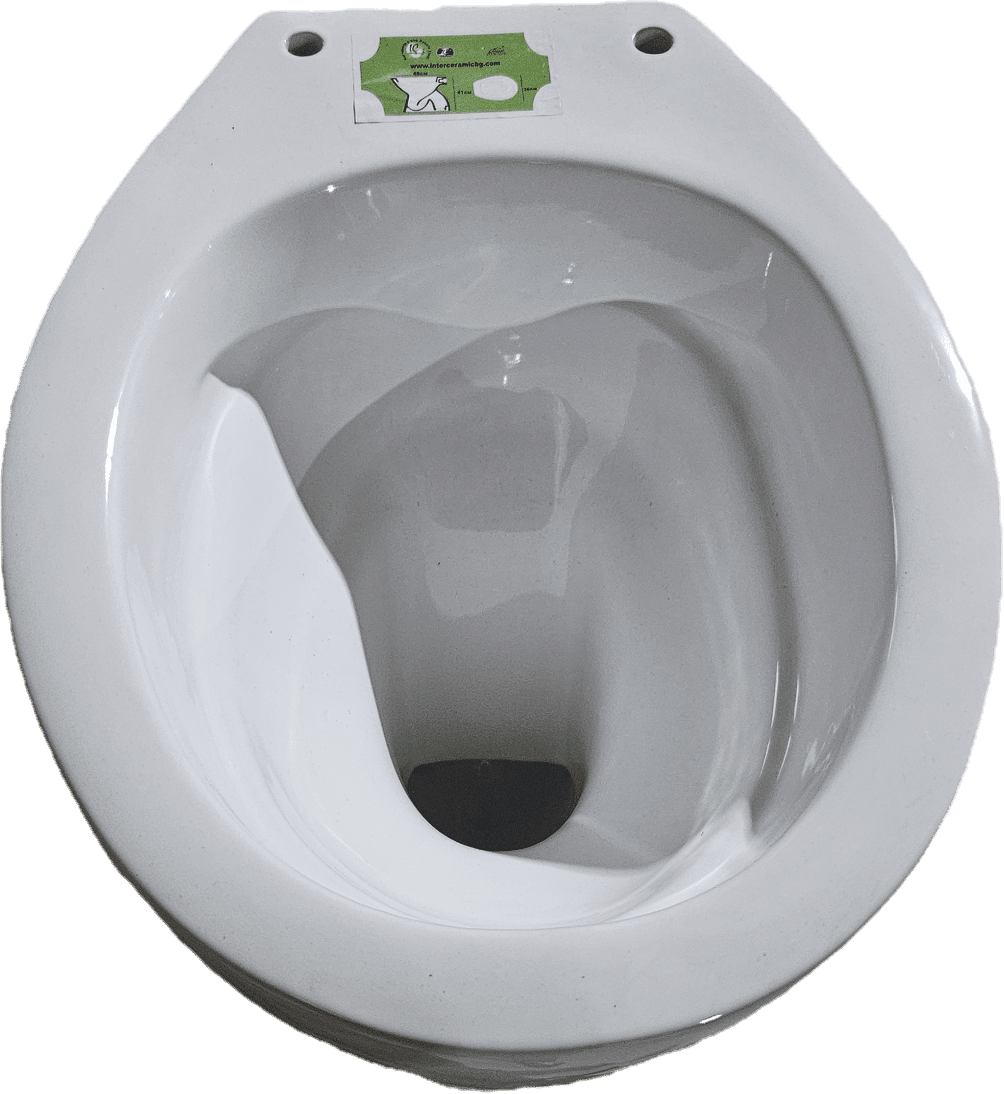 Inter Ceramic wc školjka sa donjim odvodom bez ruba (rimless) 46,6x36x39 cm porculan, bijela - Image 2