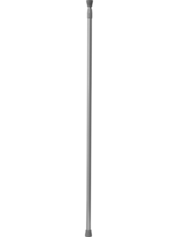 Tendance držač zavjese za kadu 110 – 200 cm aluminij, sivi