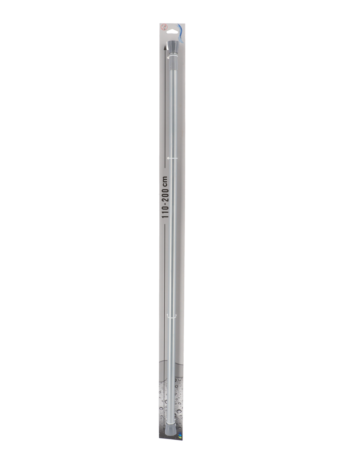 Tendance držač zavjese za kadu 110 – 200 cm aluminij, sivi