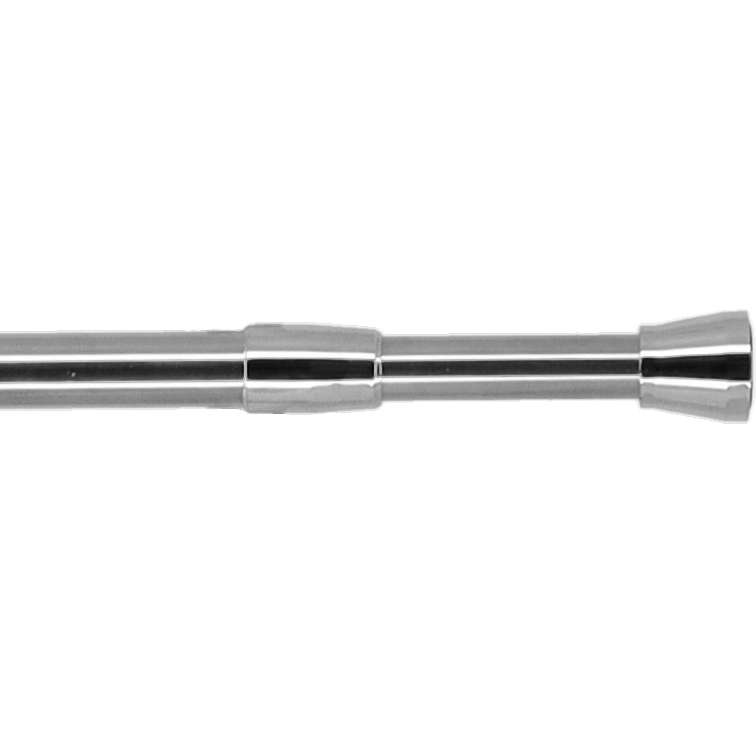 Tendance držač zavjese za kadu 110-200 cm nehrđajući čelik, sivi