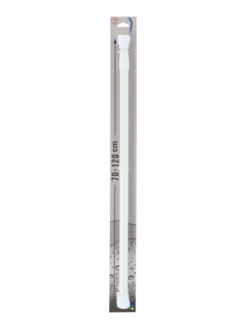Tendance držač zavjese za kadu 70-120 cm aluminij, bijeli
