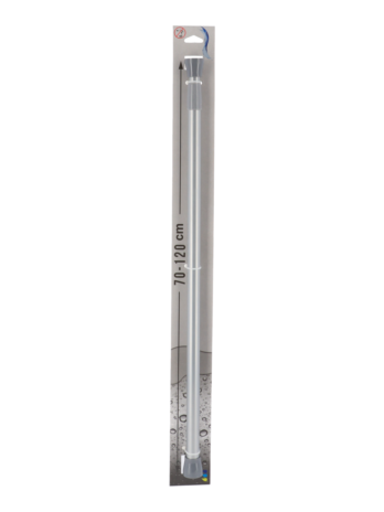 Tendance držač zavjese za kadu 70 – 120 cm aluminij, sivi