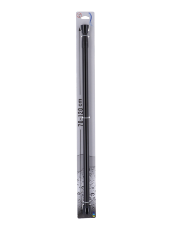Tendance držač zavjese za kadu 70-120 cm aluminij, crni
