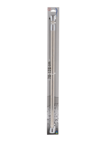 Tendance držač zavjese za kadu 70-120 cm nehrđajući čelik, sivi