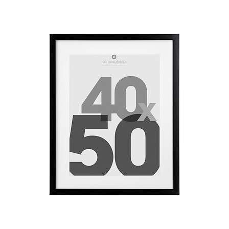 Atmosphera okvir za fotografiju eva 40x50, mdf/staklo crna - Image 3