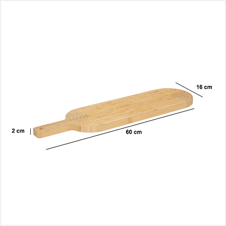 Five daska bambus 60x16cm - Image 4