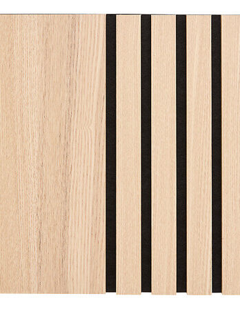 Atmosphera dekorativni zidni panel set 3/1 colva large 30 x 30 cm light wood, mdf