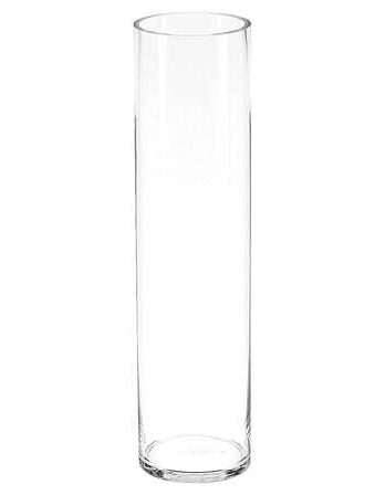 Atmosphera vaza 15x60cm staklo prozirna
