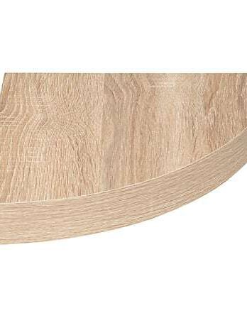 Five zidna polica fixy corner 25x25cm mdf, natur