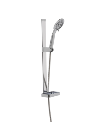 Tendance tuš set sa palicom 5 funkcija, crijevom i držačem za sapun, aluminij, krom