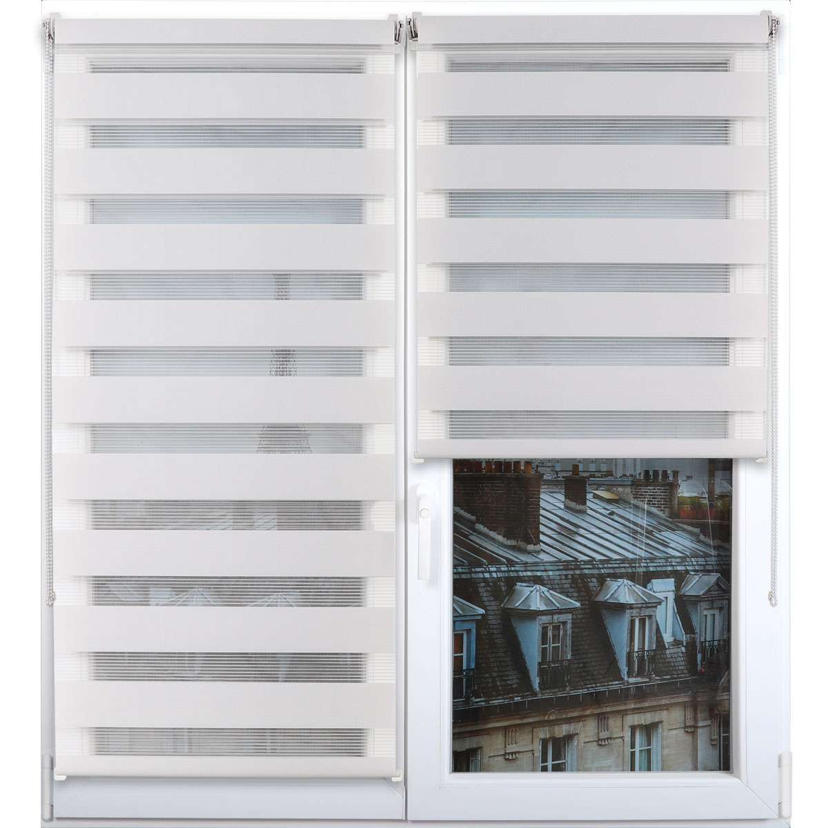 Luance rolo zavjesa zebra 60x90cm - svijetlo siva