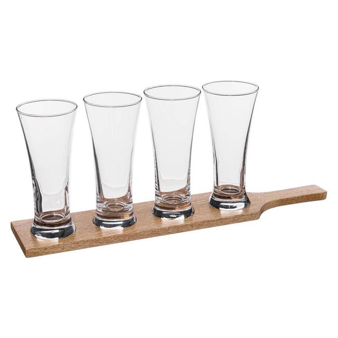 SG set victor - daska + 6 pivo čaša 2,4ml