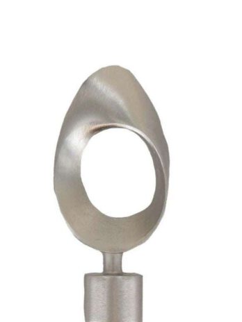 Luance završetak za metalnu karnišu eva 2, list s otvorom, o20, 2/1 – inox
