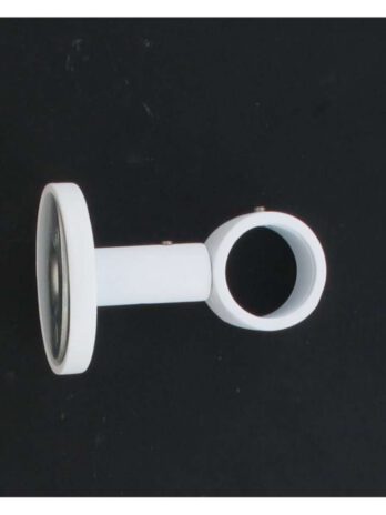 Luance nosač za metalnu karnišu jana 1, o28, 6.5 cm – bijeli