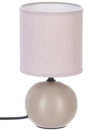 Atmosphera svjetiljka timeo 13x25cm pvc/keramika mat taupe