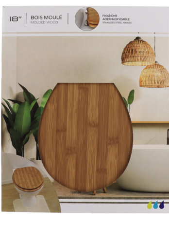 Tendance wc daska mdf, inox okovi, bamboo