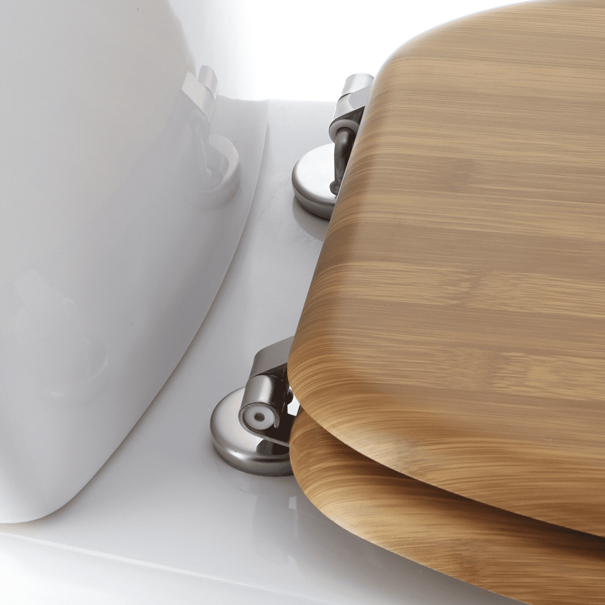 Tendance wc daska mdf, inox okovi, bamboo - Image 3