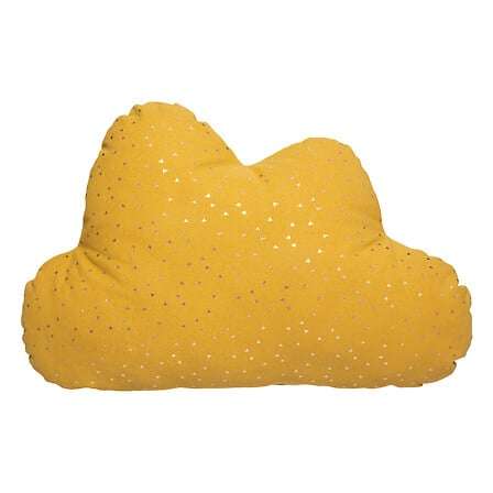 Atmosphera ukrasni jastuk cloud 3d 45x28 cm poliester/pamuk oker