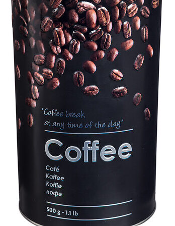Five doza za kavu coffe 11x19cm metal crna
